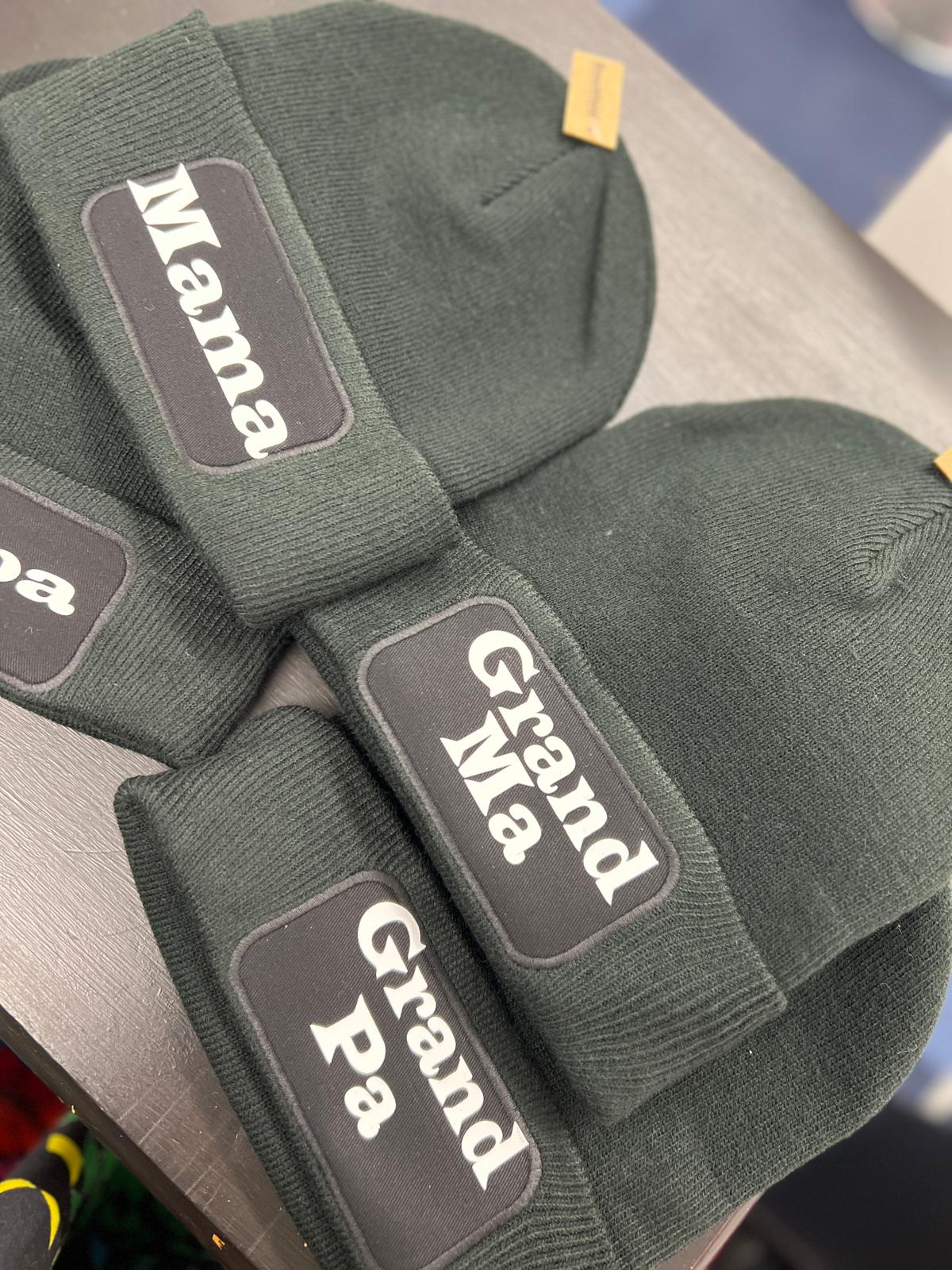 Family name beanies