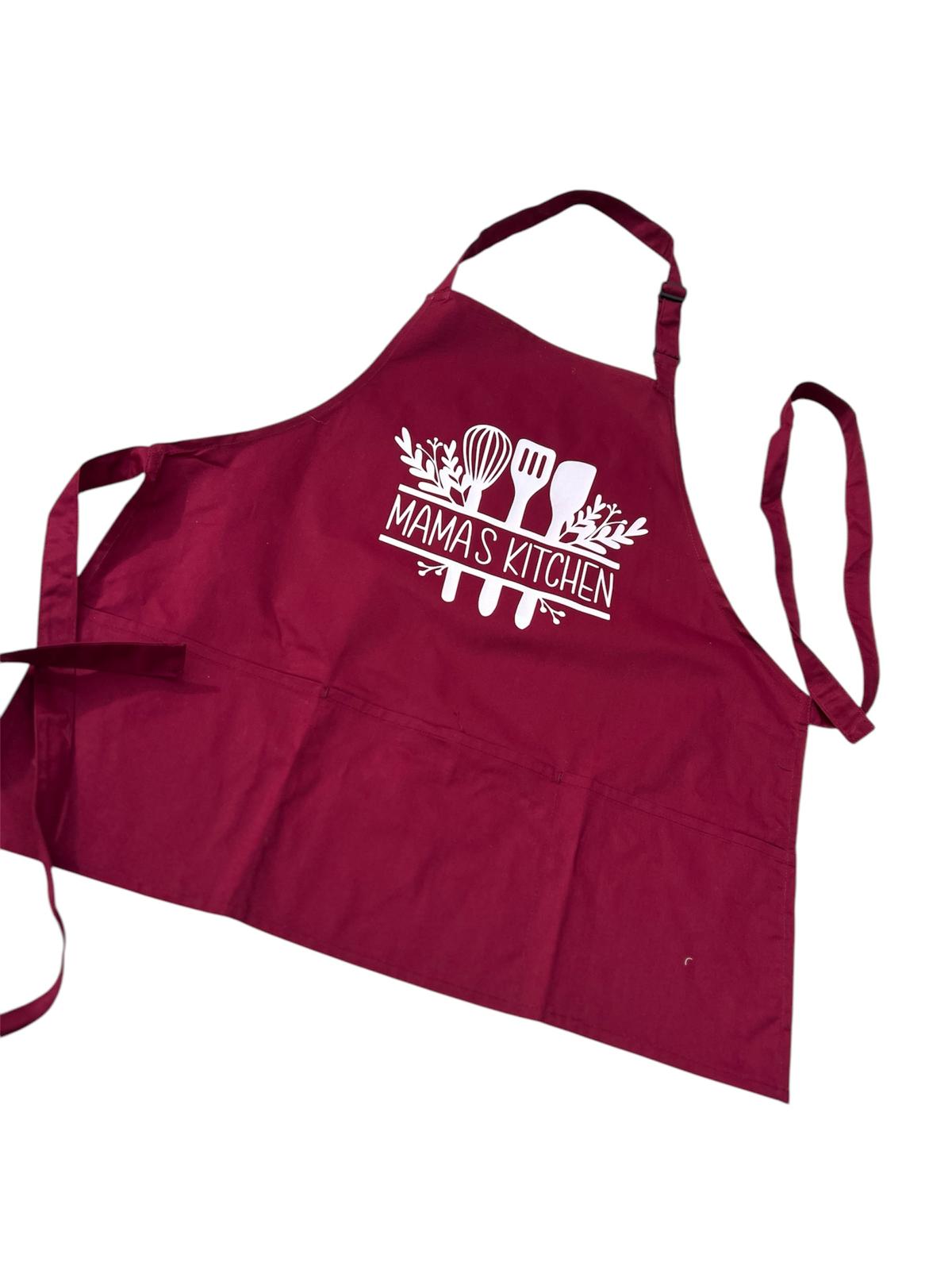 Personalised kitchen apron