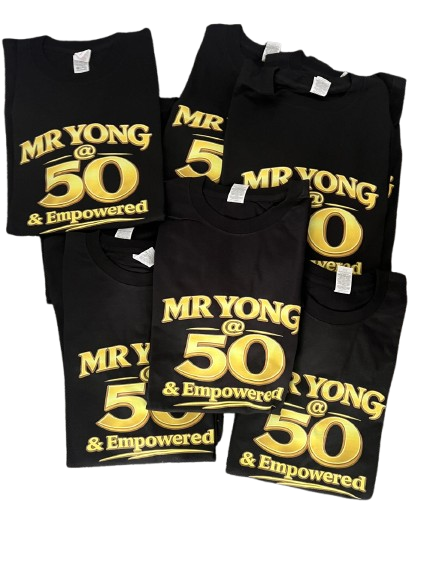 Birthday Squad Matching Tee Set Bundle — custom printed by Leeshprint