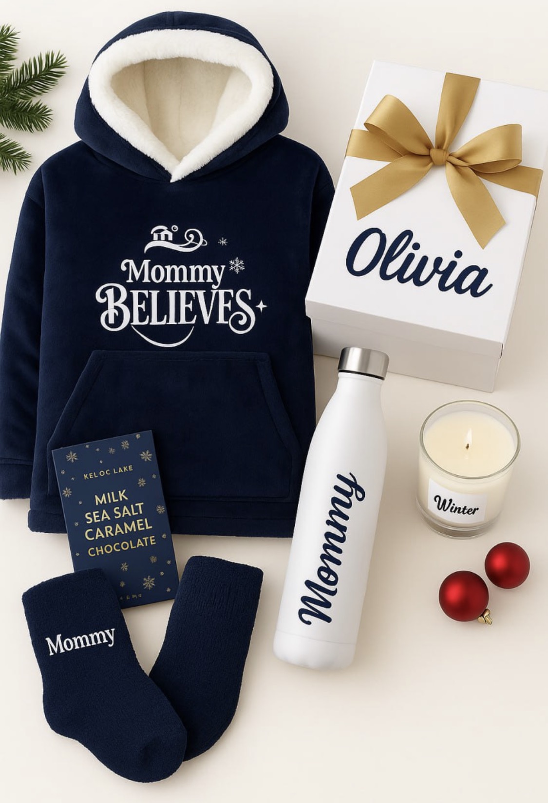 Mommy Believes Christmas gift box