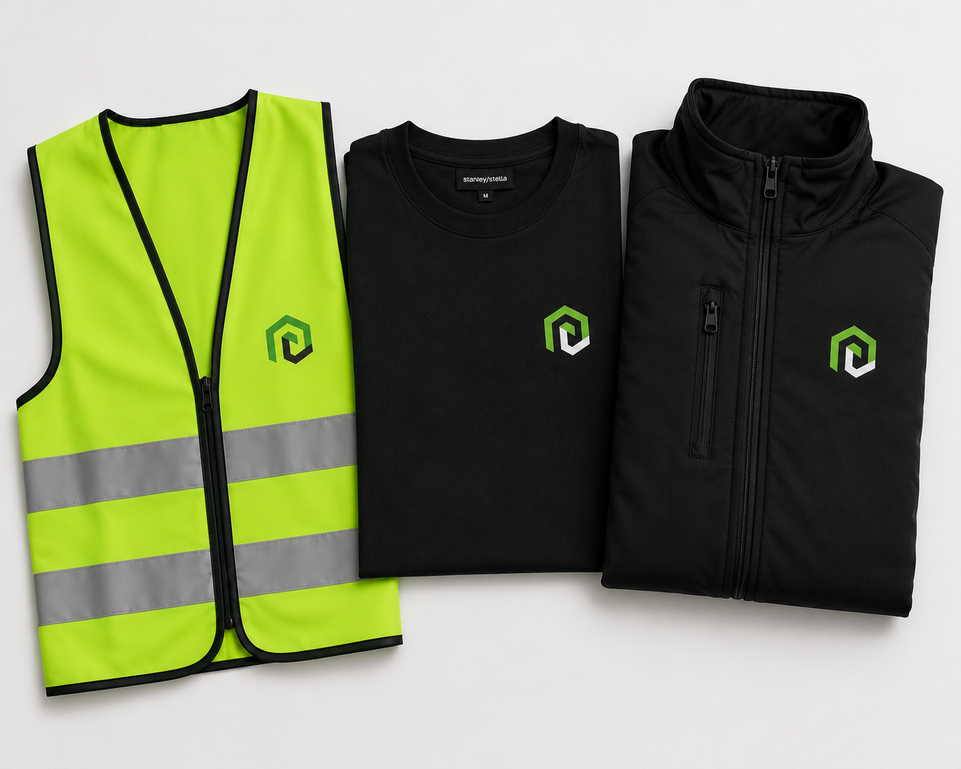 Branded Workwear Starter Pack — custom printed by Leeshprint