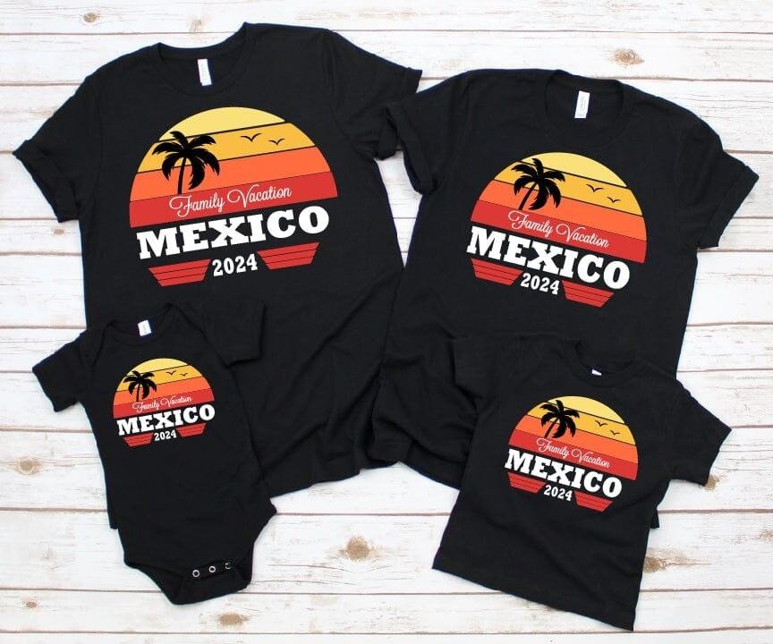 Family Vacation Matching Outfit Pack — custom printed by Leeshprint