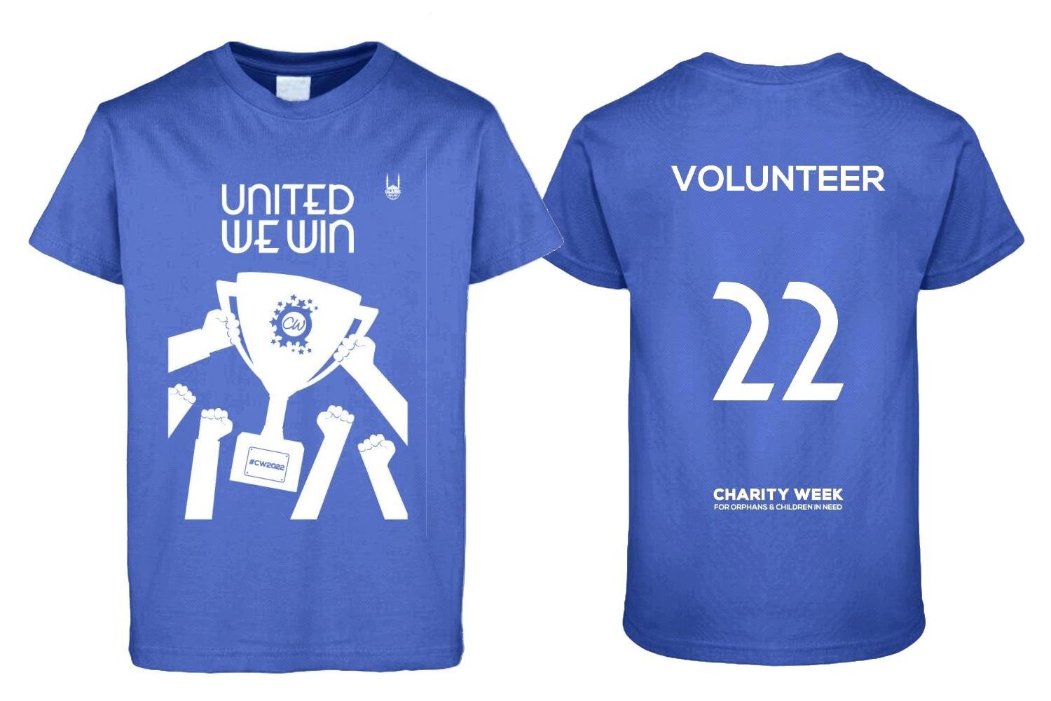 Volunteer Impact Pack (50 T-Shirts) — custom printed by Leeshprint