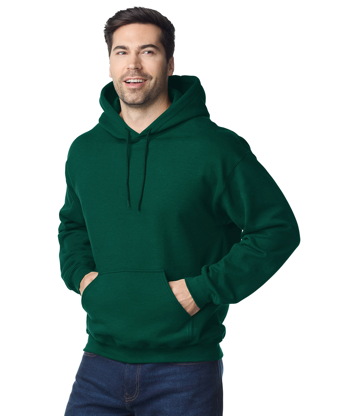 Gildan Heavy Blend™ Hooded Sweatshirt — custom printed by Leeshprint